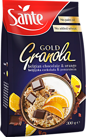Sante Granola Gold (các loại hạt và mật ong)300g